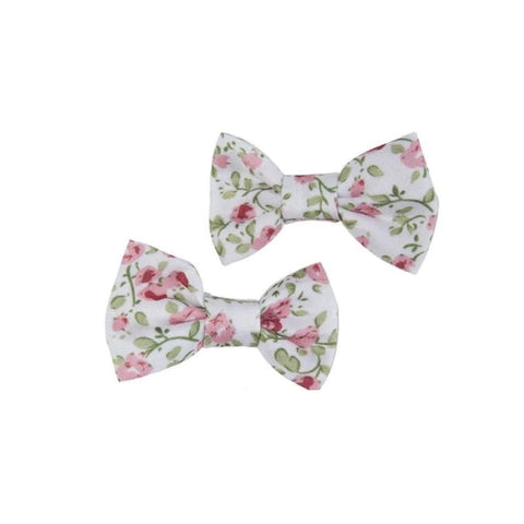 Boutique Liberty Mini Bow Hairclips, 2pcs