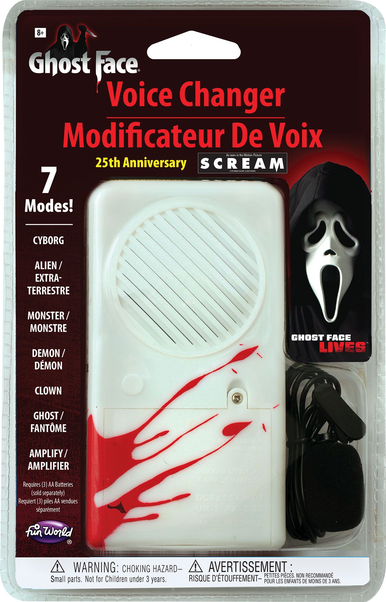 Ghostface de luxe – Changeur de voix 25e anniversaire