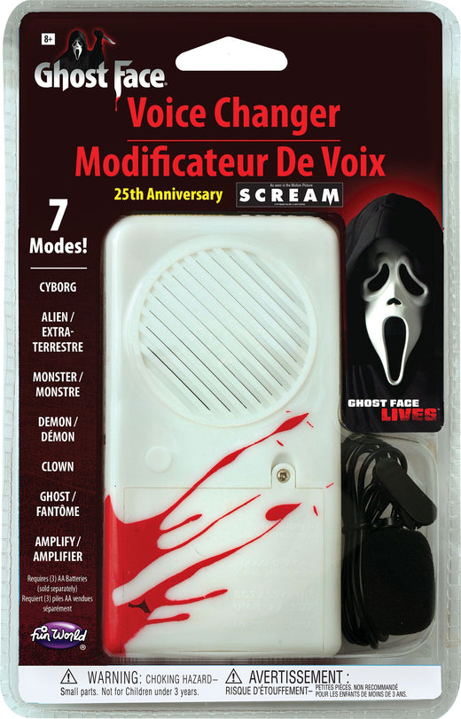 Ghostface de luxe – Changeur de voix 25e anniversaire