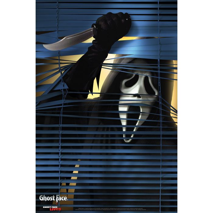 Window decoration - Ghost Face