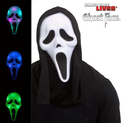 Masque Frisson (Ghost Face) avec lumières
