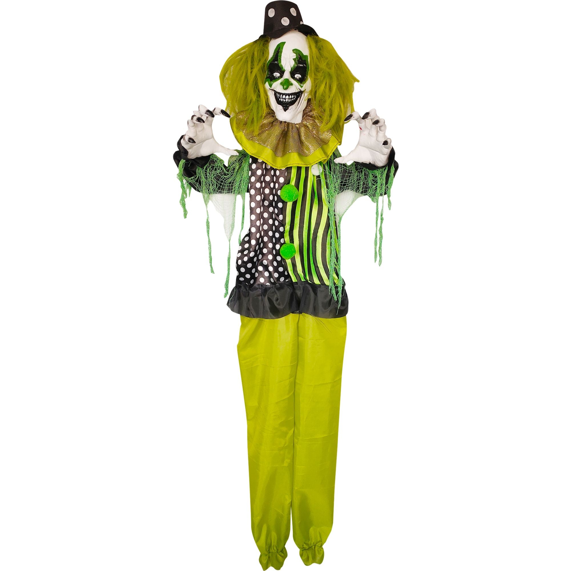 Clown d'horreur animé et lumineux