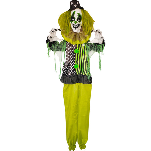 Animated and luminous horror clown