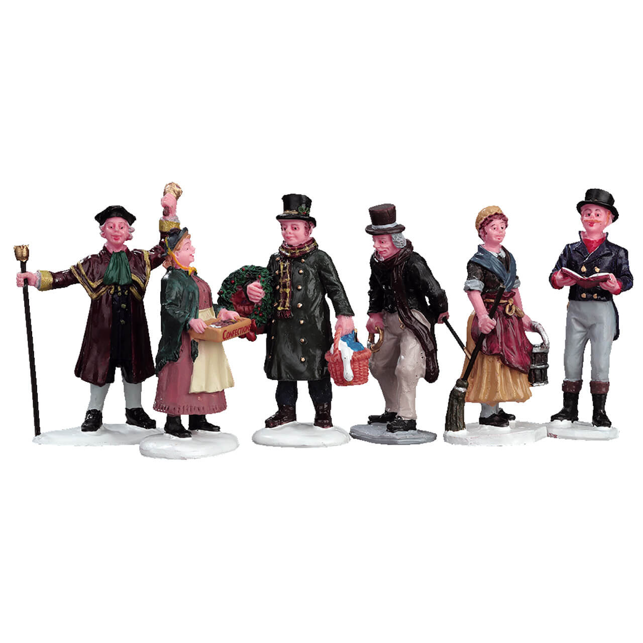 Villager figurines, set of 6 – Lemax Village