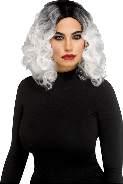 Ombre Wig - Grey and Black