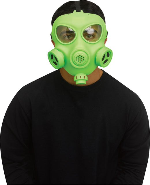 Masque à gaz / respirateur vert