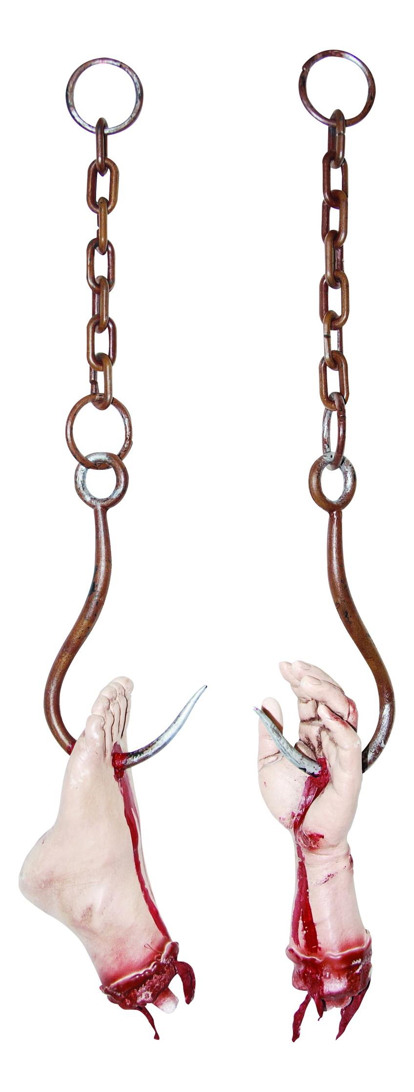 Iron hook & very realistic hand or foot