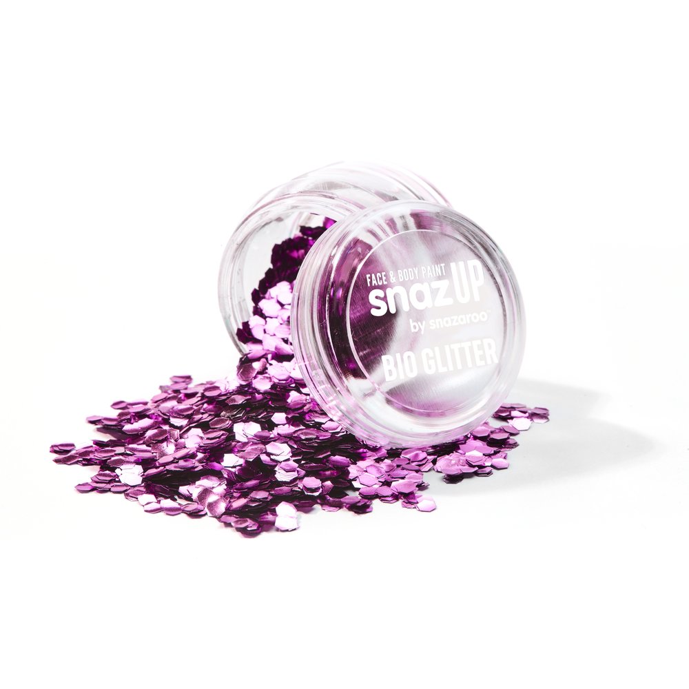 Paillettes (gros) bio Snazaroo - Fuchsia
