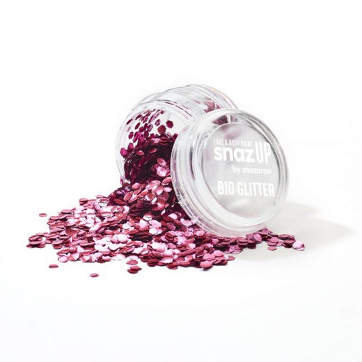 Paillettes (gros) bio Snazaroo - Rose