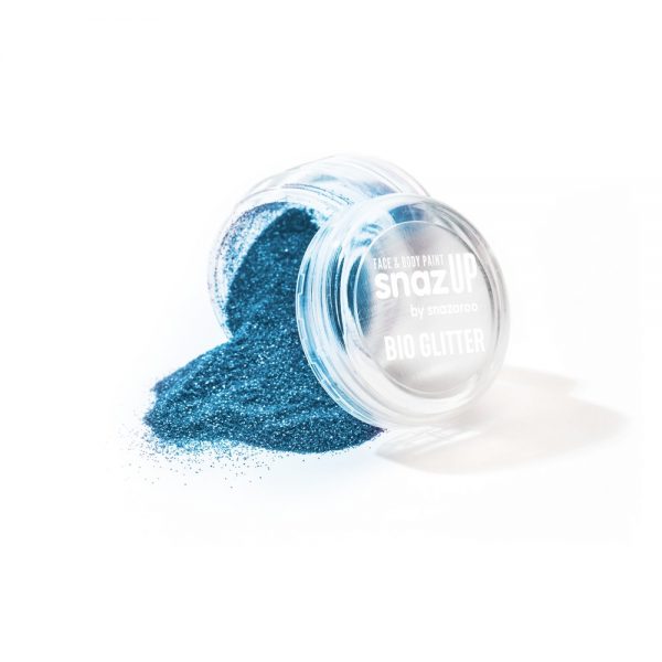 Paillettes (fin) bio Snazaroo - Bleu ciel