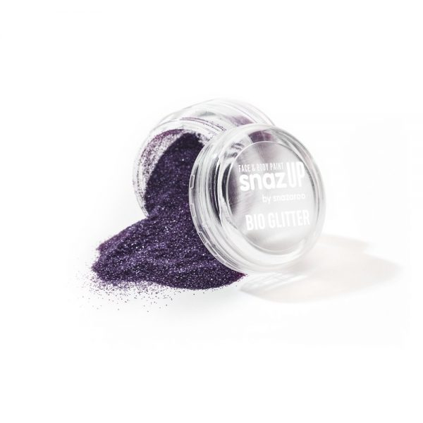 Paillettes (fin) bio Snazaroo - Violet