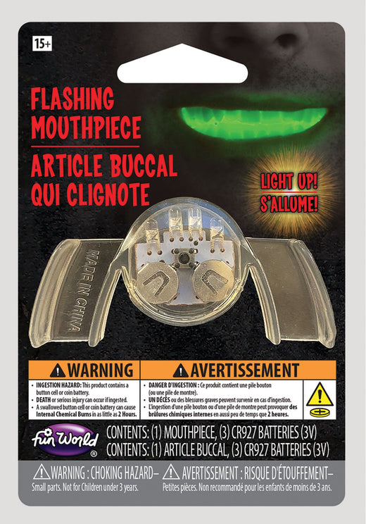 Buccal article that blinks - Green