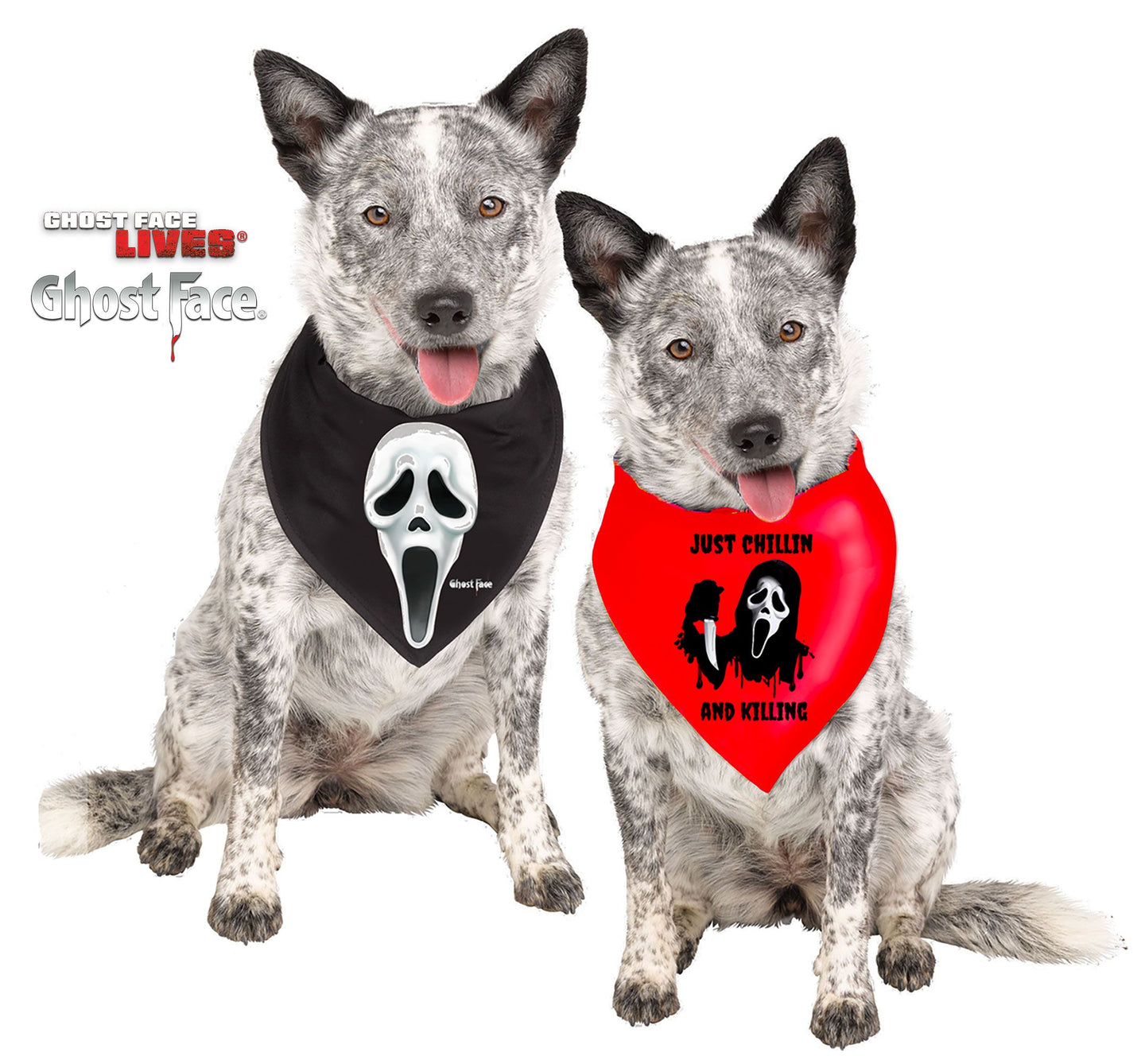Bandana for dog - Ghostface