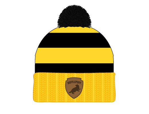 HARRY POTTER - HUFFLEPUFF - Acrylic Stripe Cuff Beanie