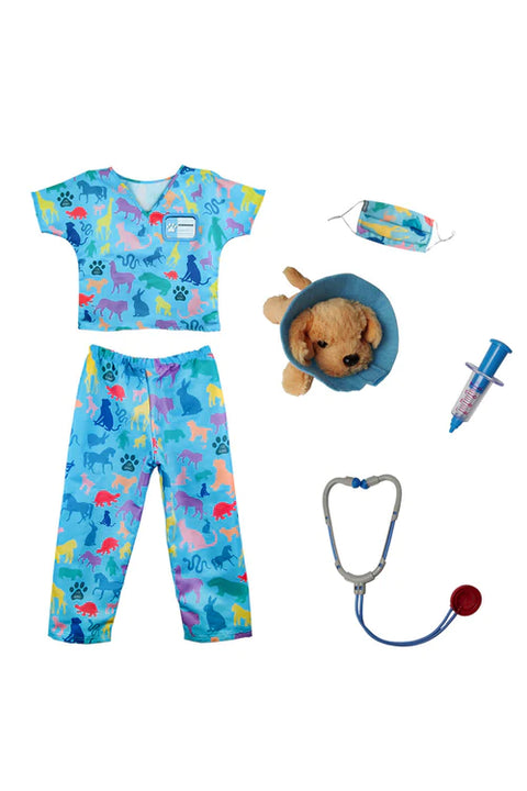 Veterinarian Set Includes 7 Accessories, Size 5-6