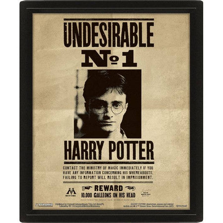 Harry Potter (Harry & Sirius) lenticulaire 3D: Poster 3D 10X8 en vrac