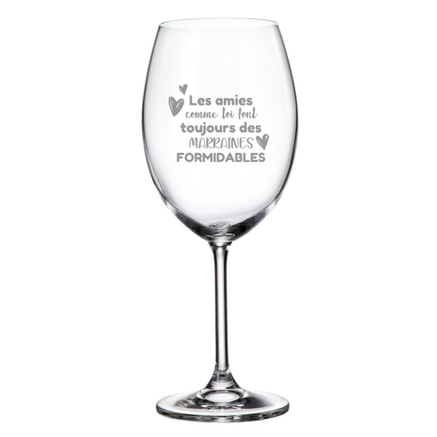 Friends like you always make great godmothers - Wine cup