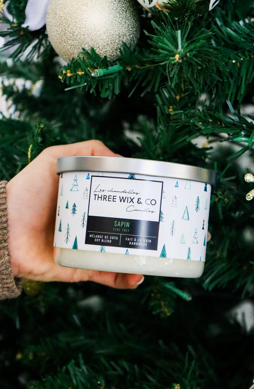 Chandelle Sapin - Three Wix And Co