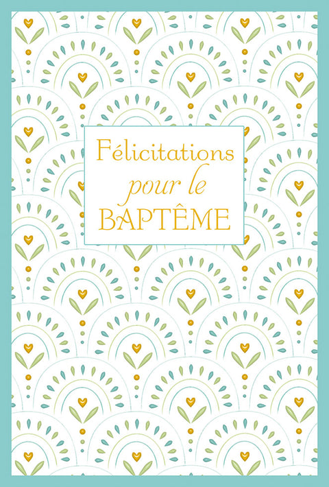 Congratulations on Baptism - Greeting Card - Incognito