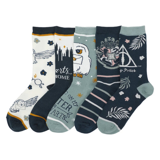 Set of 5 pairs of Harry Potter – Hogwarts socks