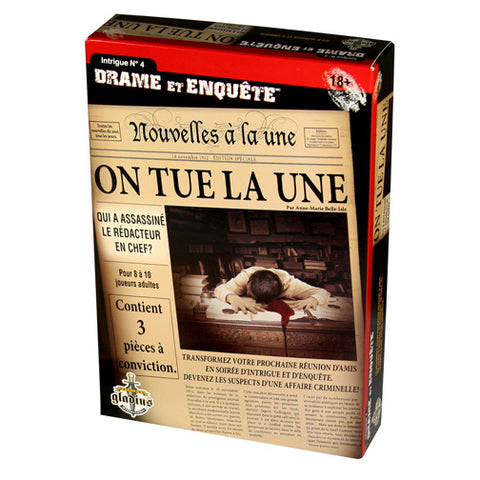 On tue la Une - Drame & Enquête