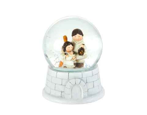 65MM INUIT NATIVITY WATERGLOBE