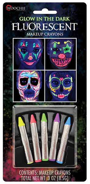 Crayons de maquillage - Fluo (5/pqt)