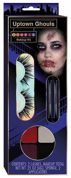 Zombie Set With Eyelashes