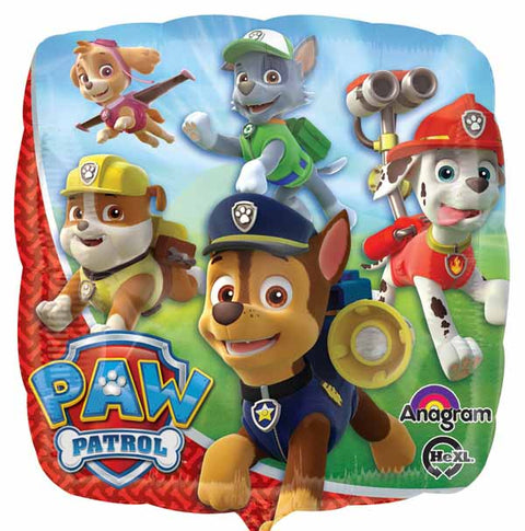 Paw Patrol Standard Square Balloon - 18"