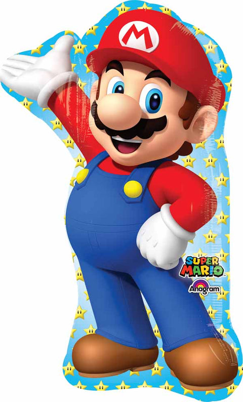 Ballon mario supershape - 33"