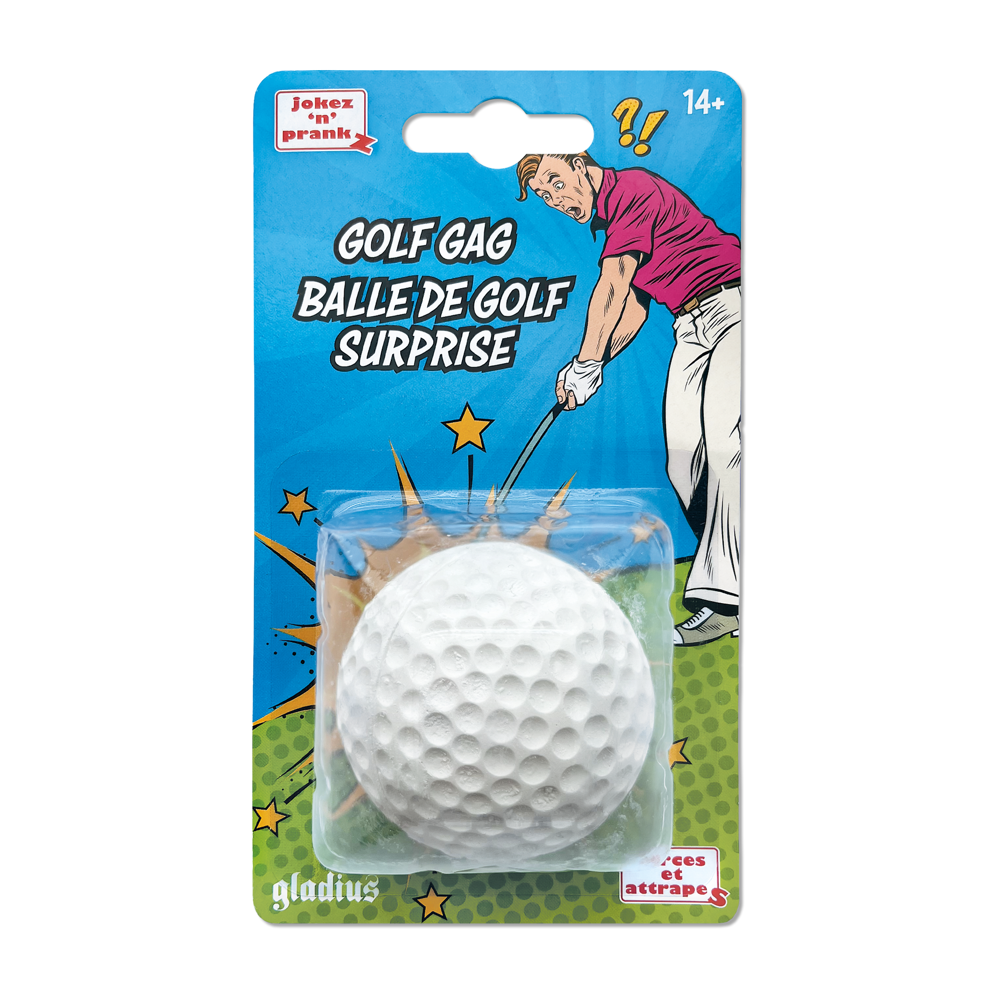 Surprise golf ball - Tricks and pranks