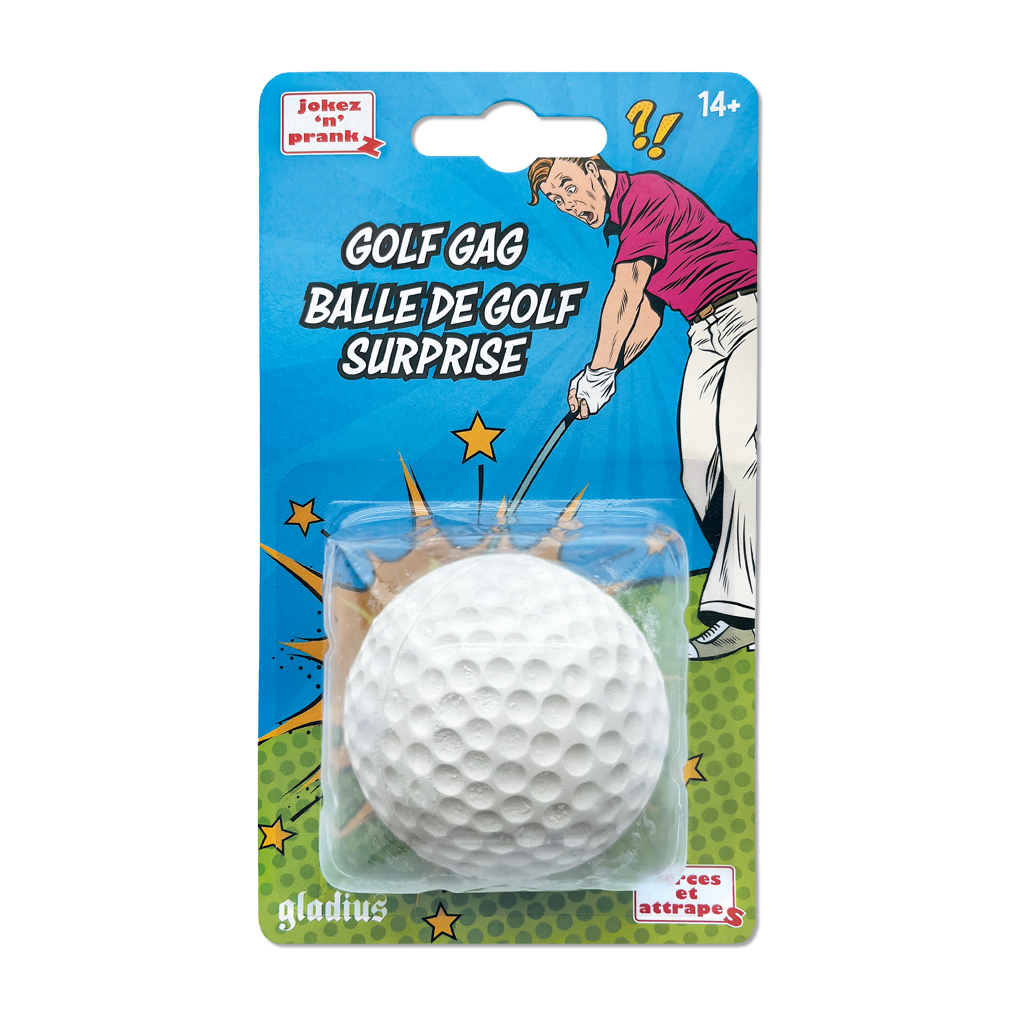 Surprise golf ball - Tricks and pranks