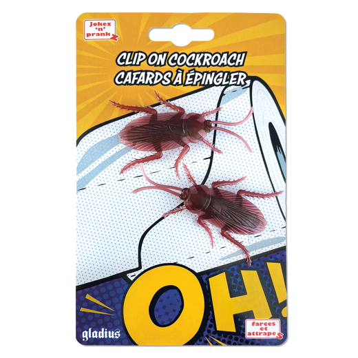 Cockroaches to pin - Jokes and tricks