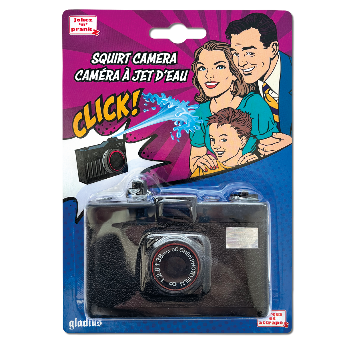 Caméra à jet d'eau - Farces et attrapes