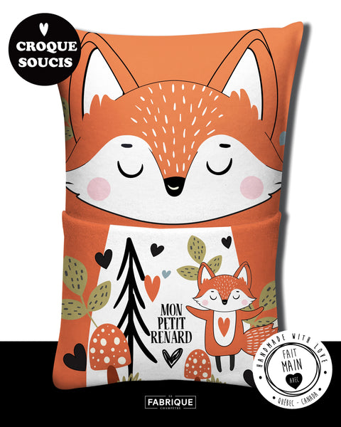 "My little fox" Worry Crunch