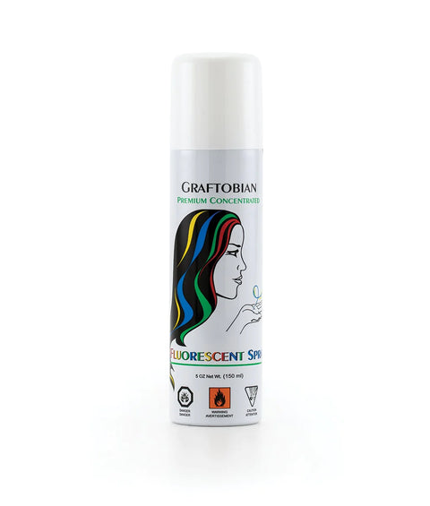 Laque à cheveux professionnel Graftobian - Vert fluo (150ml)