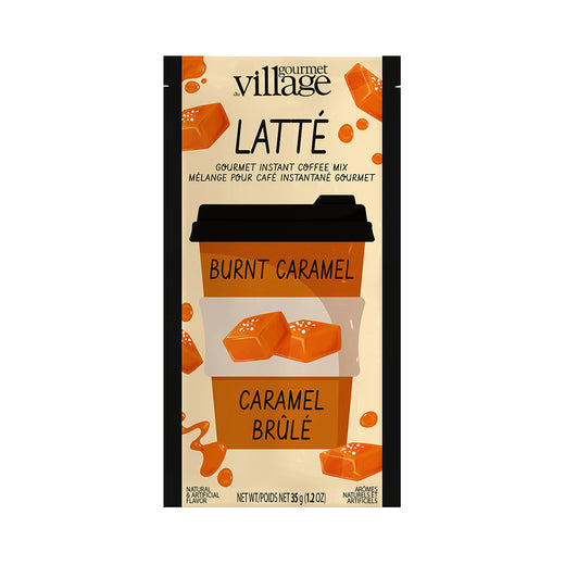 Mélange pour café instantané - Latté au caramel brûlé