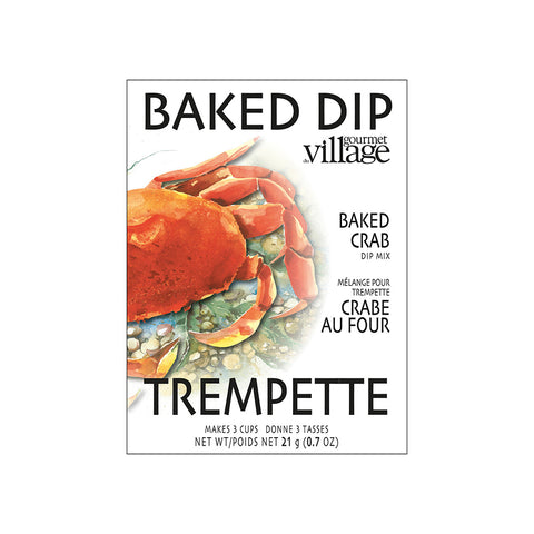 Trempette de crabe au four