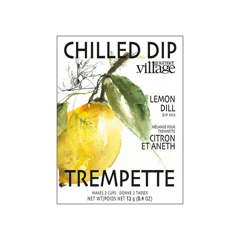 Trempette citron et aneth