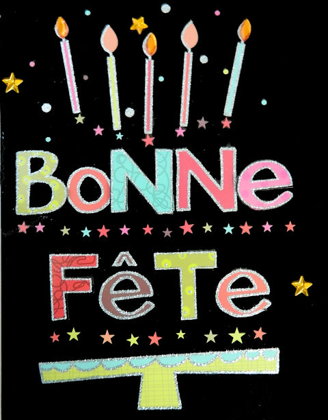 Bonne fête - Grande carte de souhaits - Incognito