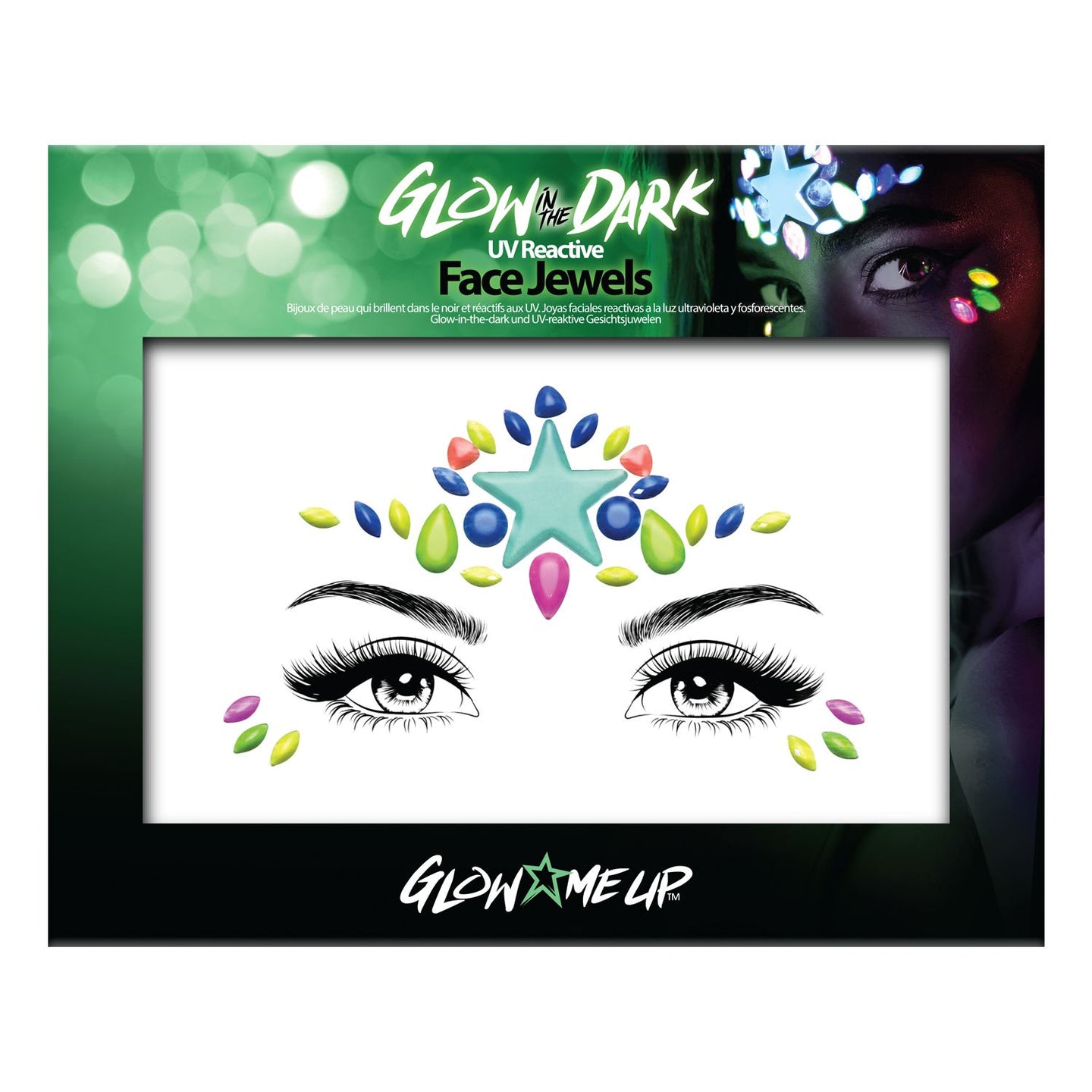 Bijoux pour visage - Glow in the Dark 1
