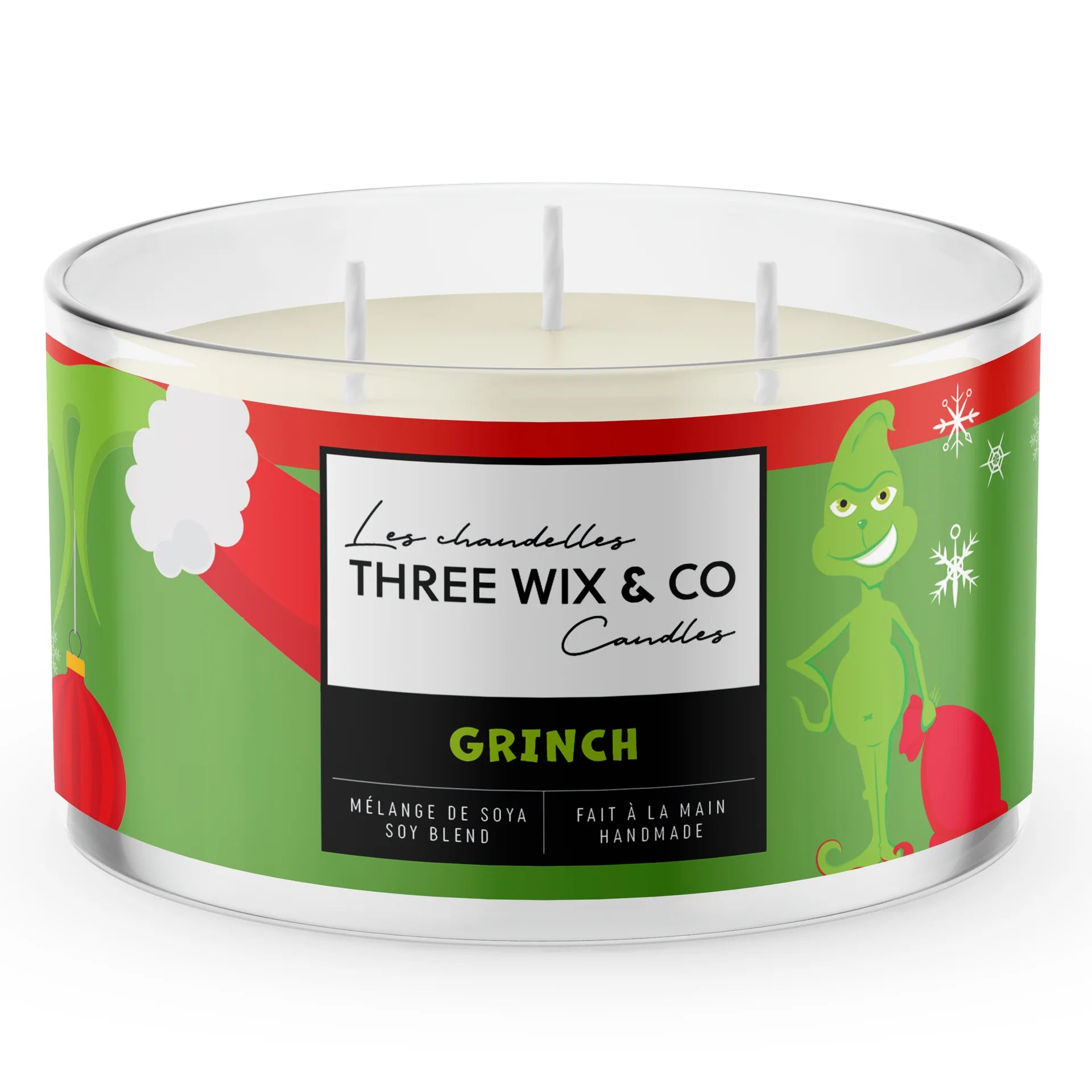 Chandelle Grinch - Three Wix And Co