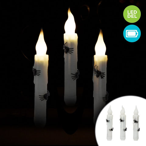 Ensemble de chandelles suspendues avec araignées