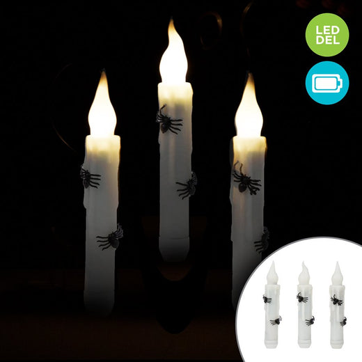 Ensemble de chandelles suspendues avec araignées