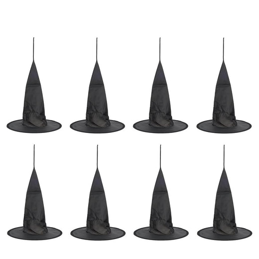 Ensemble de chapeaux de sorcière suspendus