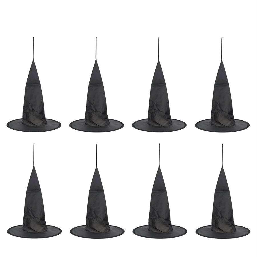Ensemble de chapeaux de sorcière suspendus