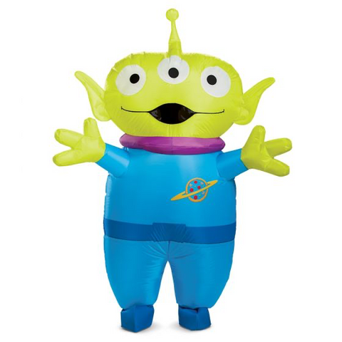 Inflatable Alien Costume - Adult (Toy Story)