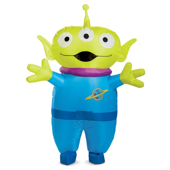 Inflatable Alien Costume - Adult (Toy Story)