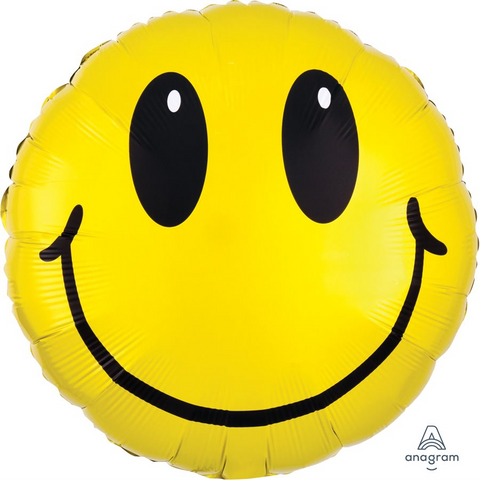 Standard Smiley Face Balloon - 18"