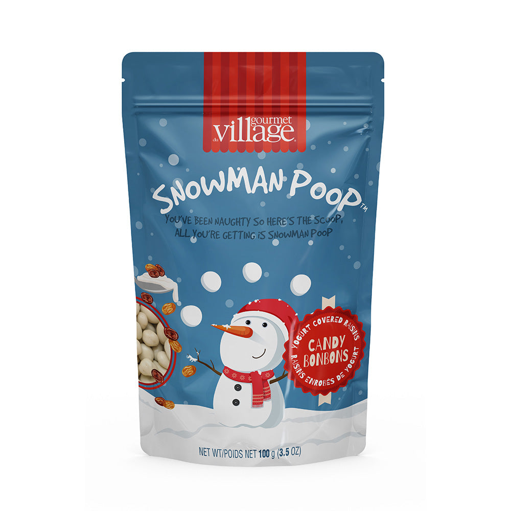 Snowman Poop Candies